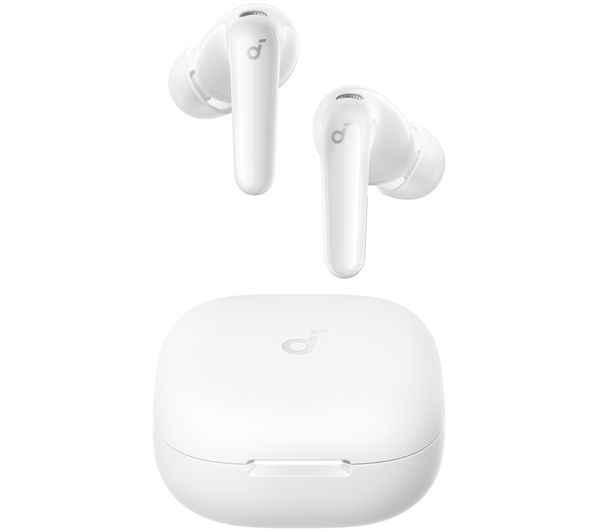 An image of SOUNDCORE R60i Wireless Bluetooth Noise-Cancelling Earbuds - White