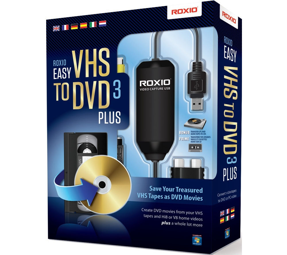 Roxio Easy VHS to DVD Plus 4.0.5 download the new for mac