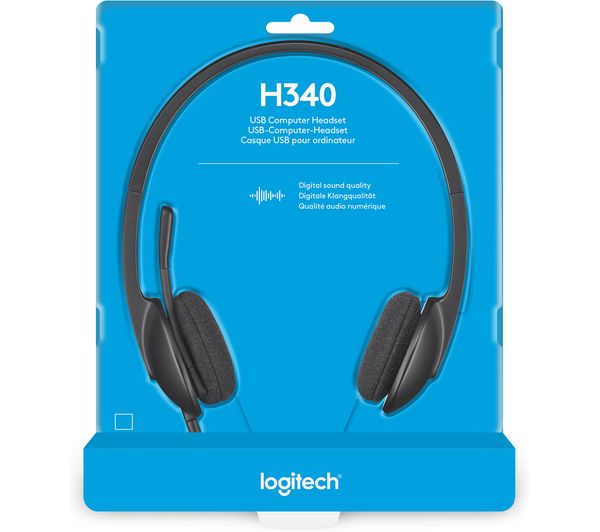 Buy LOGITECH H340 USB Headset | Free 