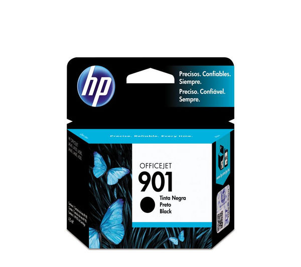 HP 901 Black Ink Cartridge, Black