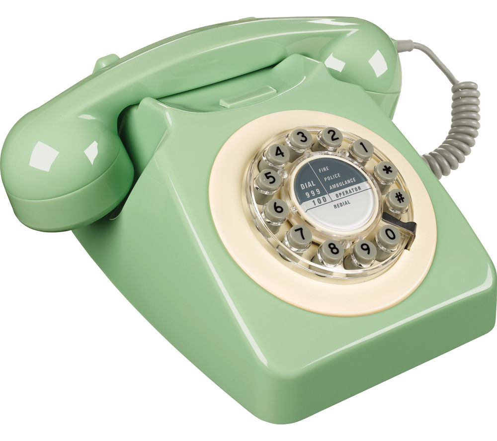 Buy WILD & WOLF 746 Corded Phone - Swedish Green | Free Delivery | Currys