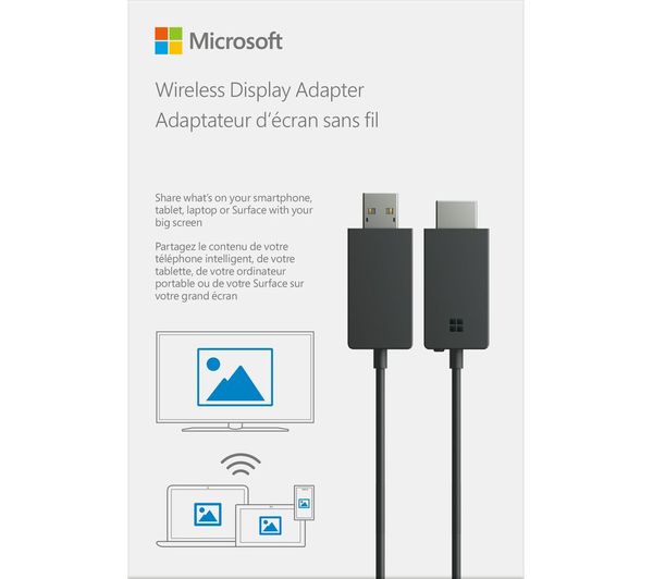 P3Q-00003 - MICROSOFT v2 Wireless Display Adapter - Currys Business