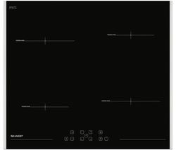 SHARP KH-6I19FT00 Electric Induction Hob - Black