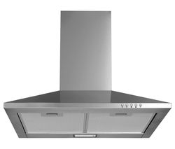 LOGIK L60CHDX17 Chimney Cooker Hood - Stainless Steel