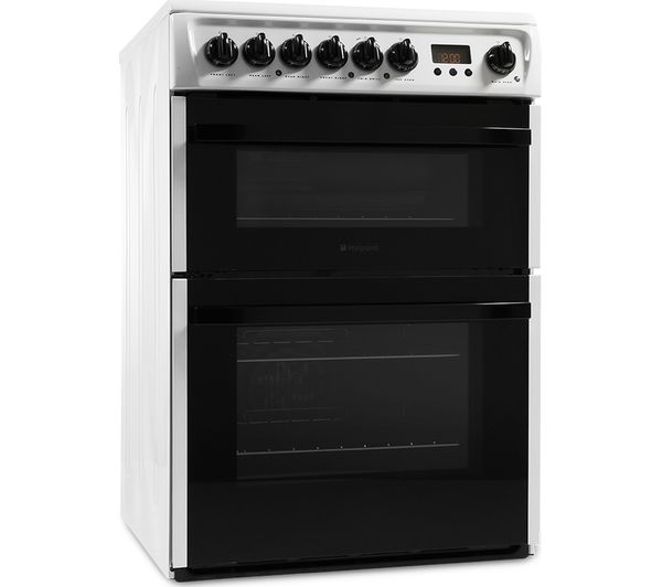 Dcn60p Hotpoint Newstyle Dcn60p 60 Cm Electric Ceramic Cooker White Currys Business 6792