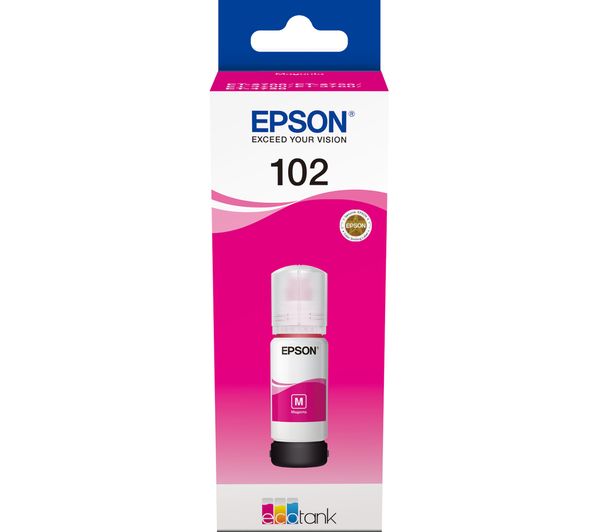 Image of EPSON Ecotank 102 Magenta Ink Bottle