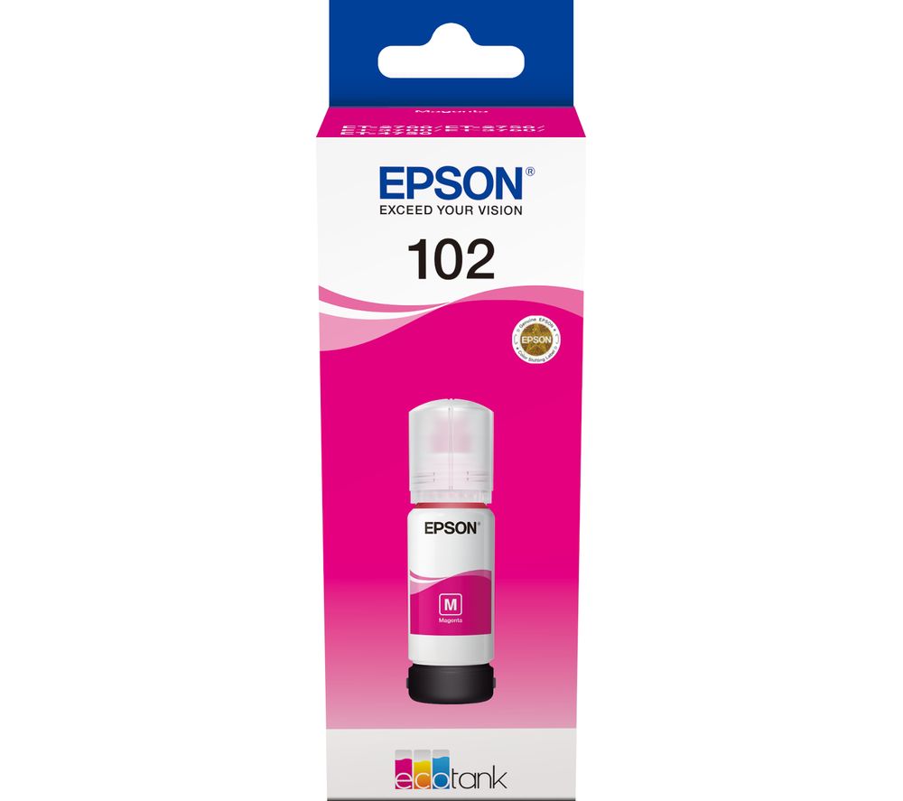 EPSON Ecotank 102 Magenta Ink Bottle