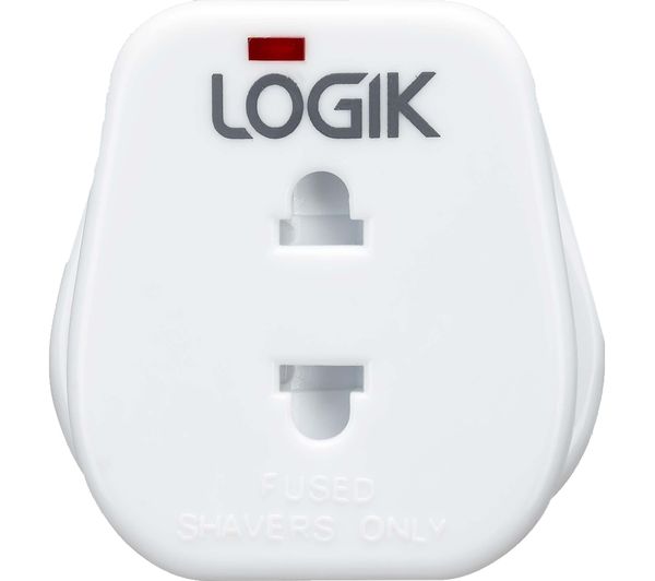 Image of LOGIK LSHAVE18 Shaver Adapter
