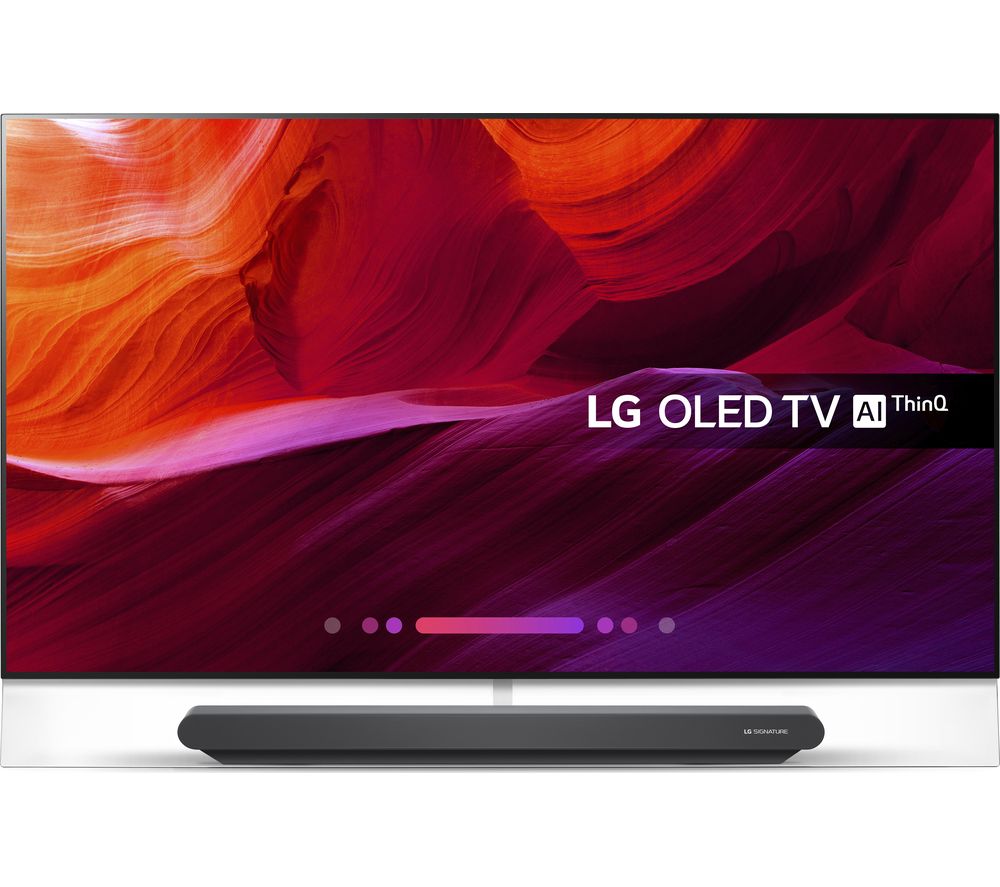 65″  LG OLED65G8PLA Smart 4K Ultra HD HDR OLED TV, Black