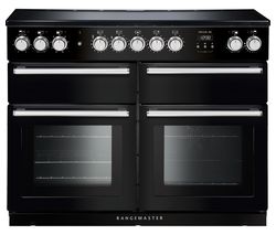 RANGEMASTER Nexus SE NEXSE110EIBL/C 110 cm Electric Induction Range Cooker - Black & Chrome