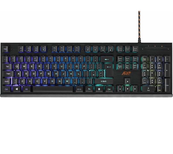 Image of ADX ADXA0419 Gaming Keyboard, Black