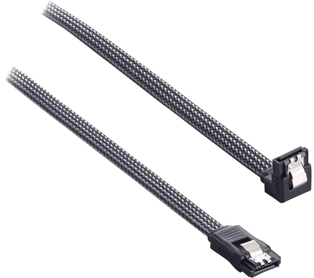 Buy Cablemod Modmesh 60 Cm Right Angle Sata 3 Cable Carbon Grey Free Delivery Currys