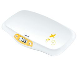 BY 80 Baby Scales - White & Yellow