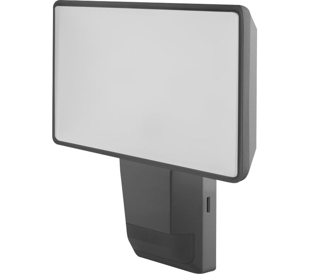 LEDVANCE Endura Pro Flood Sensor Outdoor LED Light - Dark Grey, 30 W