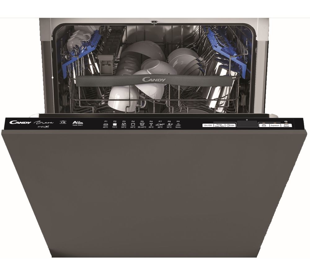 CANDY CDIN 2D620PB-80 Full-size Fully Integrated WiFi-enabled Dishwasher