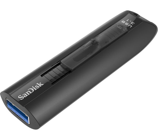 Image of SANDISK Extreme Go USB 3.1 Memory Stick - 64 GB, Black