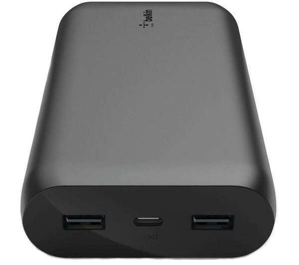 BPB003BTBK BELKIN BPB003btBK 20000 mAh Portable Power Bank Black