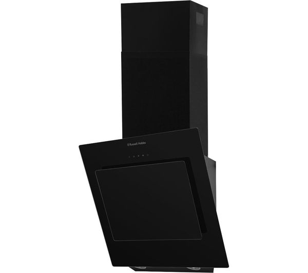 RUSSELL HOBBS RHGCH702B Chimney Cooker Hood - Black Glass