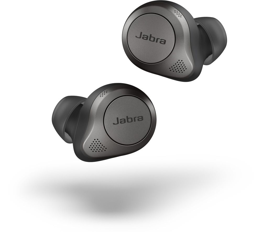 JABRA Elite 85t Wireless Bluetooth Noise-Cancelling Earbuds - Titanium Black