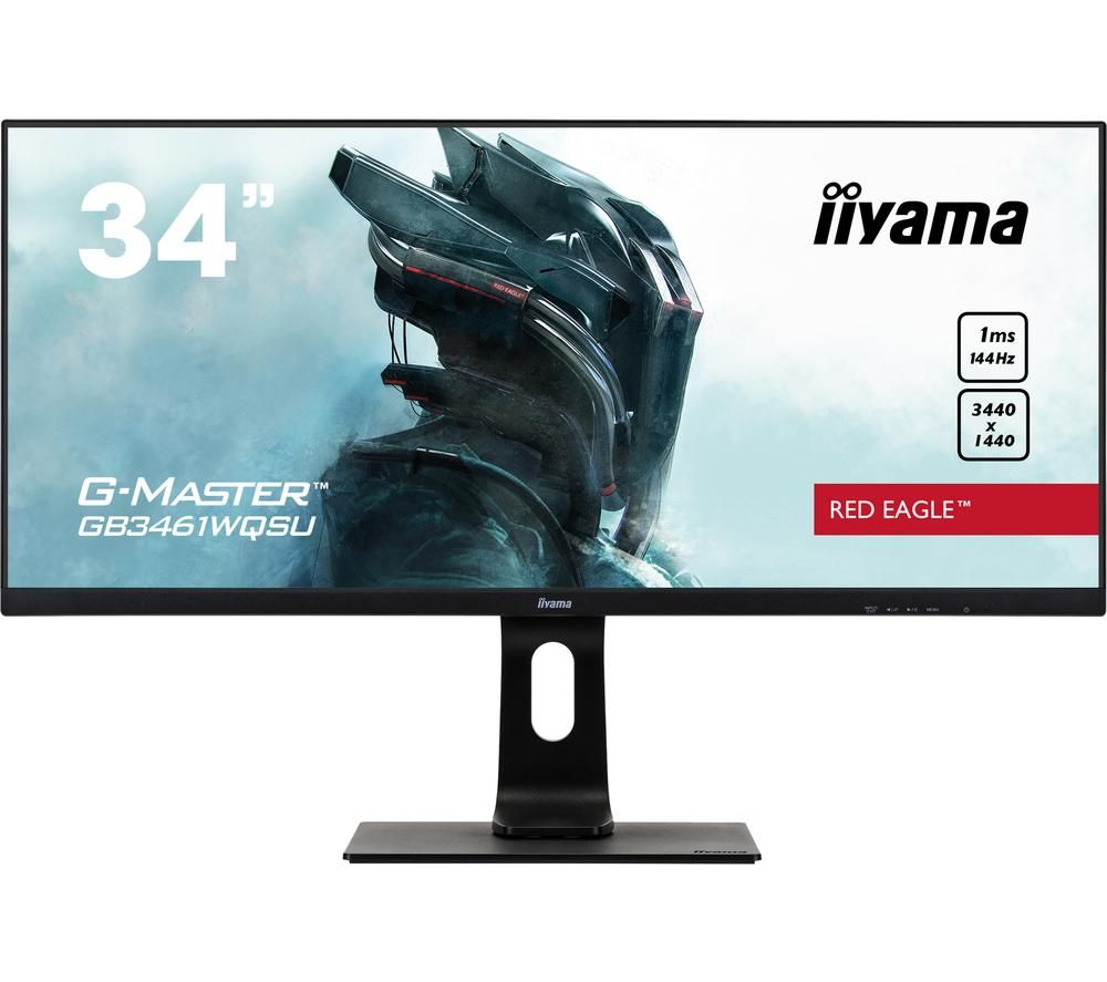 IIYAMA G-MASTER Red Eagle GB3461 Quad HD 34" LED Gaming Monitor review