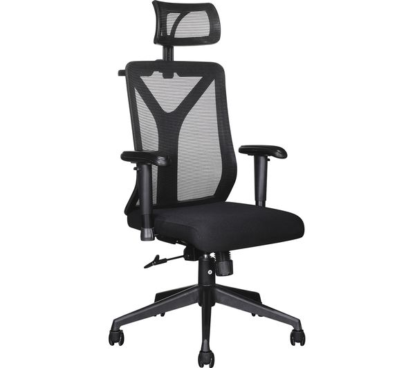 LEXCHBK22 - LOGIK LEXCHBK22 Tilting Executive Chair - Black - Currys ...