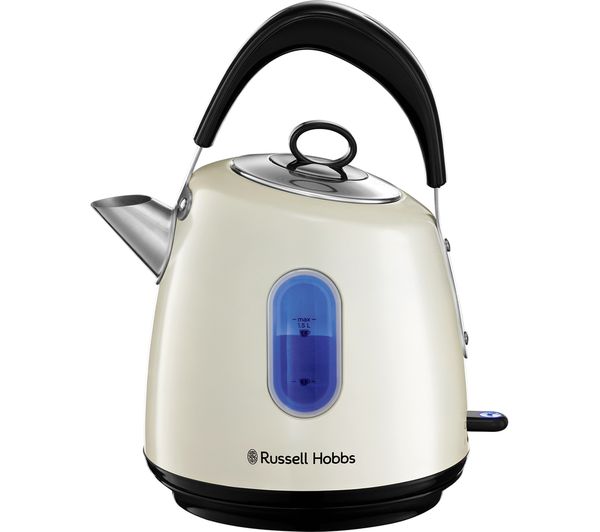 Image of RUSSELL HOBBS Stylevia 28132 Traditional Kettle - Cream