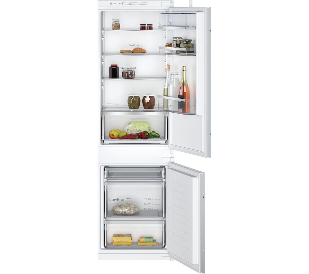 NEFF N50 KI5862SE0G Integrated 60/40 Fridge Freezer - Sliding Hinge