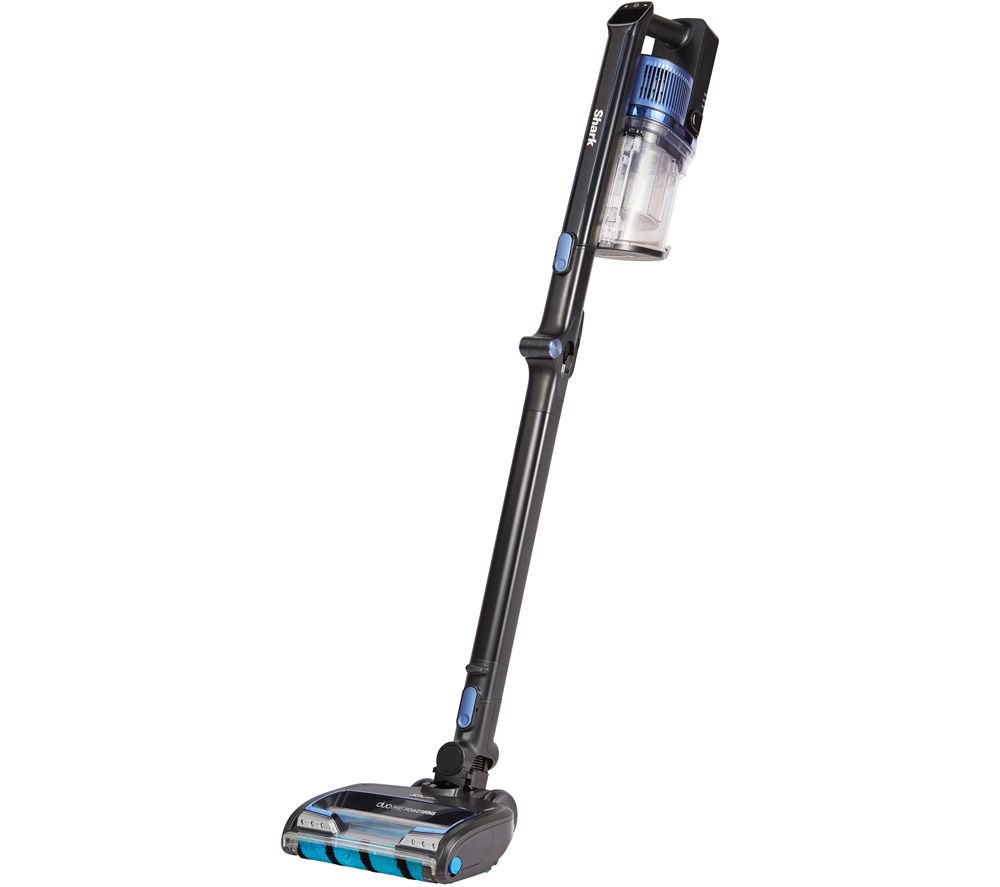 SHARK Anti Hair Wrap with PowerFins & Pet Tool IZ320UKT Cordless Vacuum Cleaner - Blue