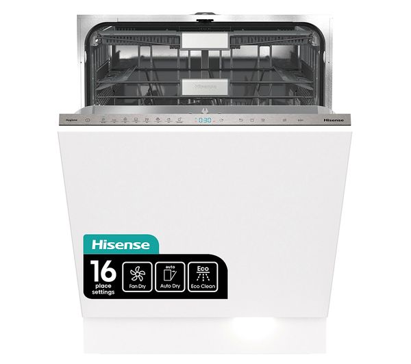 Hisense Hv693c60uk Full Size Fully Integrated Wifi Enabled Dishwasher