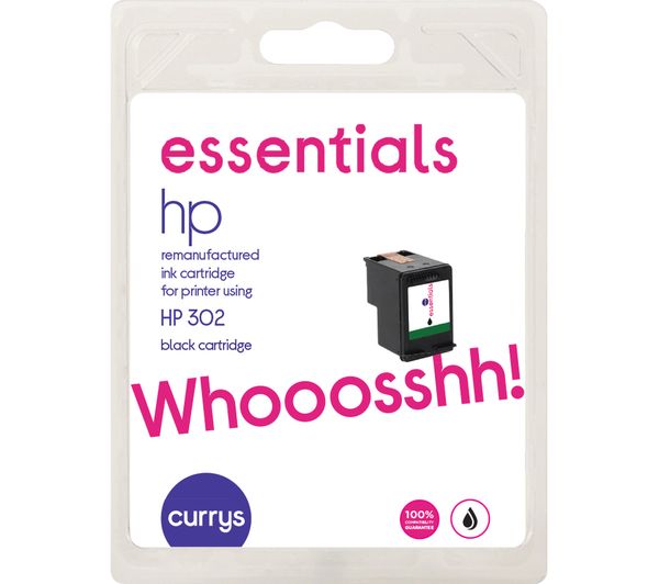 Essentials Hp 302 Black Ink Cartridge
