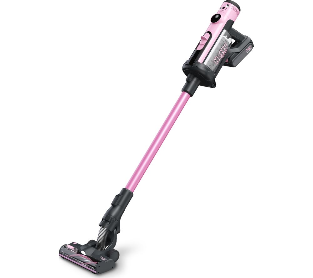 Hetty Quick HTY.100 Cordless Bagged Vacuum Cleaner - Pink