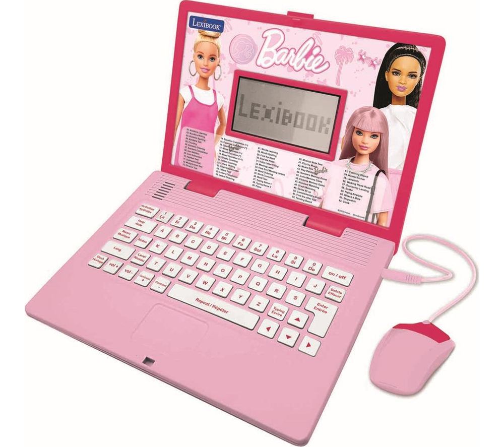 Bilingual French & English Educational Laptop - Barbie