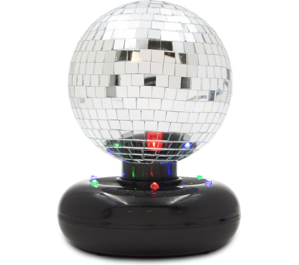 Global Gizmos 45869 5 Mirror Disco Ball Black