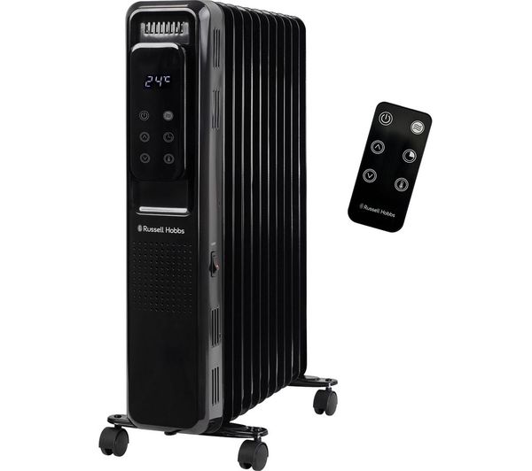 RUSSELL HOBBS RHOFR2521B-D Portable Oil-Filled Radiator - Black