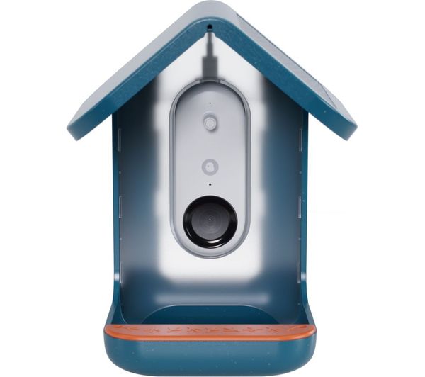 Bird Buddy 20 Smart Camera Bird Feeder With Solar Roof Blue