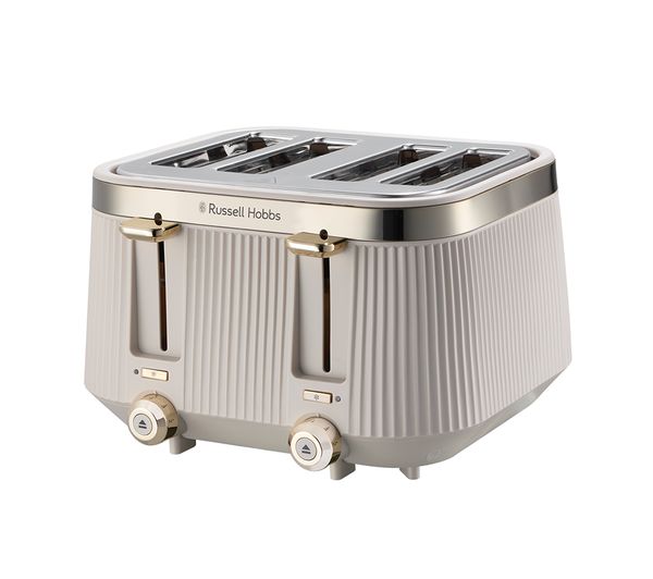 Russell Hobbs Bronte 26771 4 Slice Toaster Stone