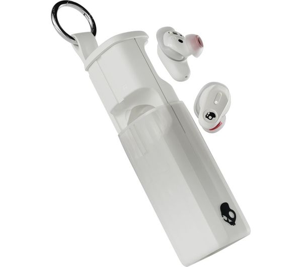 Skullcandy Method 360 Wireless Bluetooth Noise Cancelling Earbuds Bone