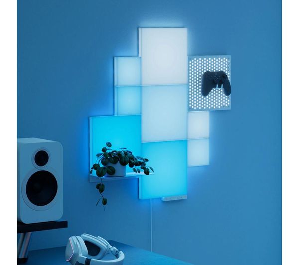 NANOLEAF Blocks XL Smarter LED Light Panel Kit - Pack of 10 - N8100K01 ...