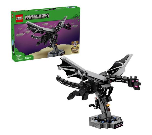 An image of LEGO Minecraft 21595 The Ender Dragon Set