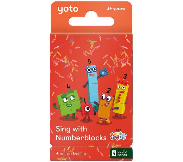 An image of YOTO Sing with Numberblocks Audio Card