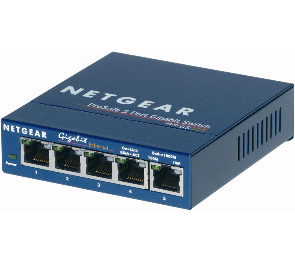 NETGEAR GS105 ProSafe 5-port Ethernet Switch Review