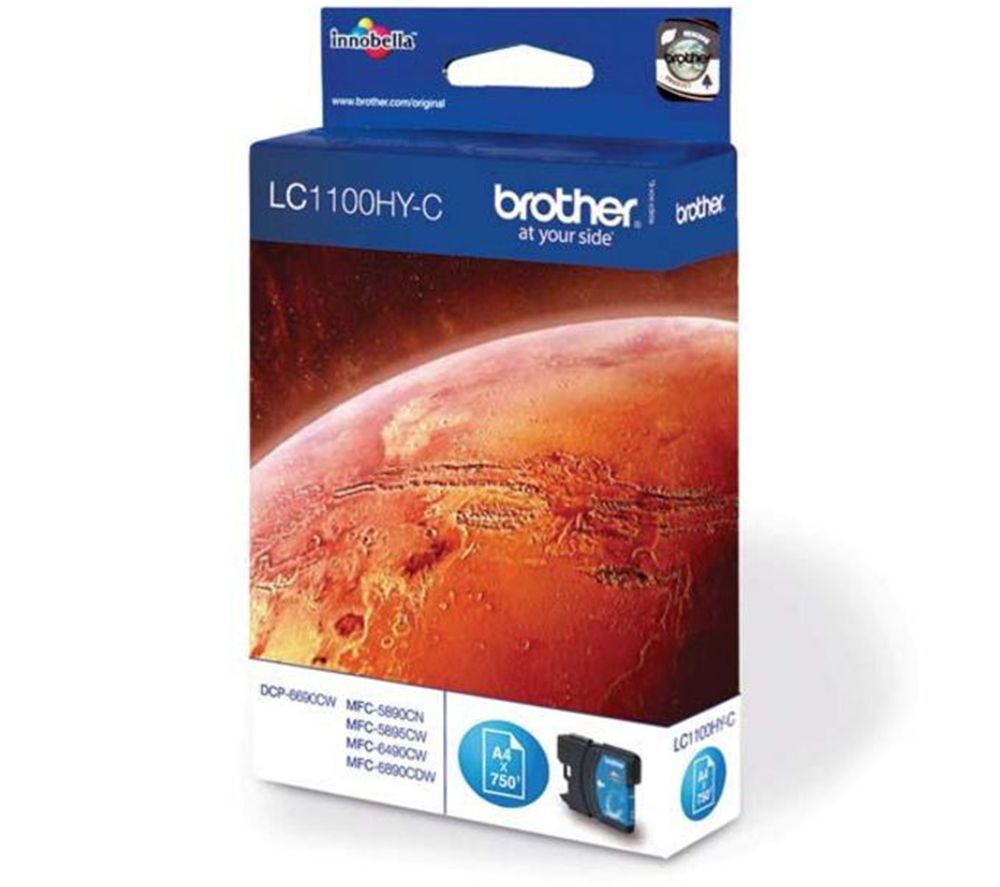 BROTHER LC1100HY-C Cyan Ink Cartridge review