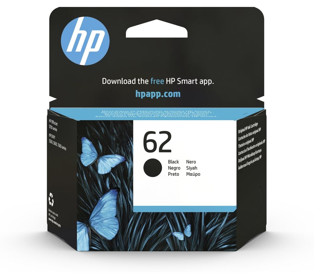 HP 62 Black Ink Cartridge