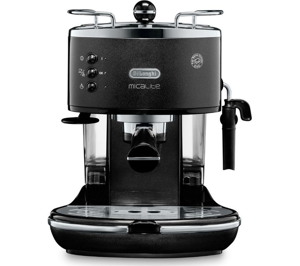 DELONGHI Icona Micalite ECOM311.BK Coffee Machine – Black