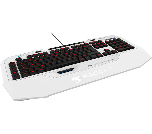 ROC062 ROCCAT Isku FX Gaming Keyboard White Currys Business