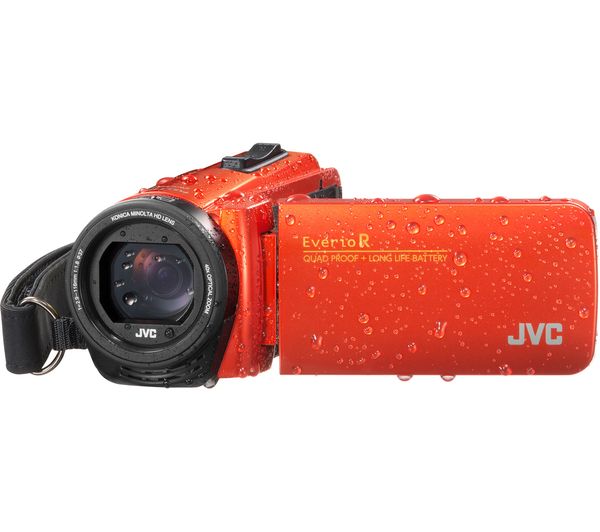 Buy JVC GZR495BEK Camcorder & Accessories Bundle Orange Free