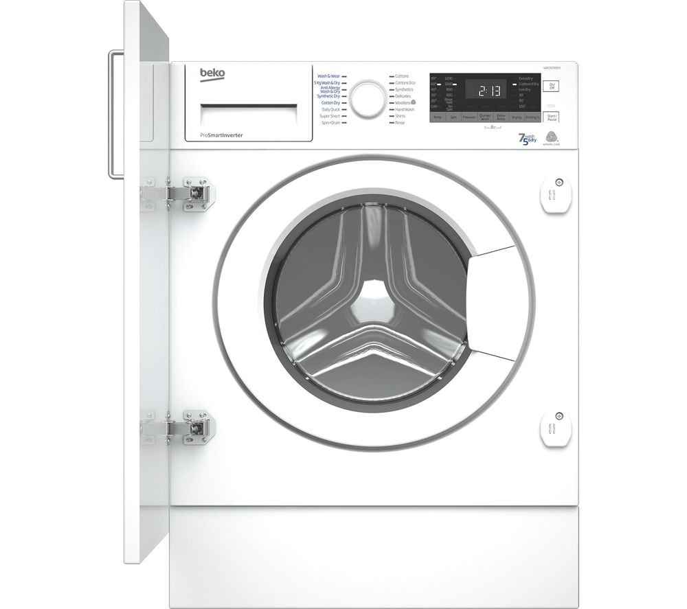 BEKO WDIX7523000 Integrated 7 kg Washer Dryer Reviews Reviewed