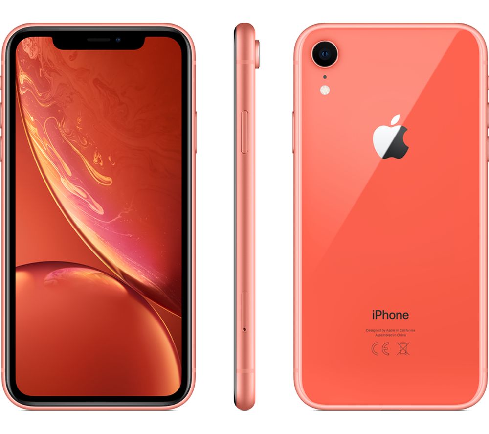 APPLE iPhone  XR  128 GB Coral  Fast Delivery Currysie