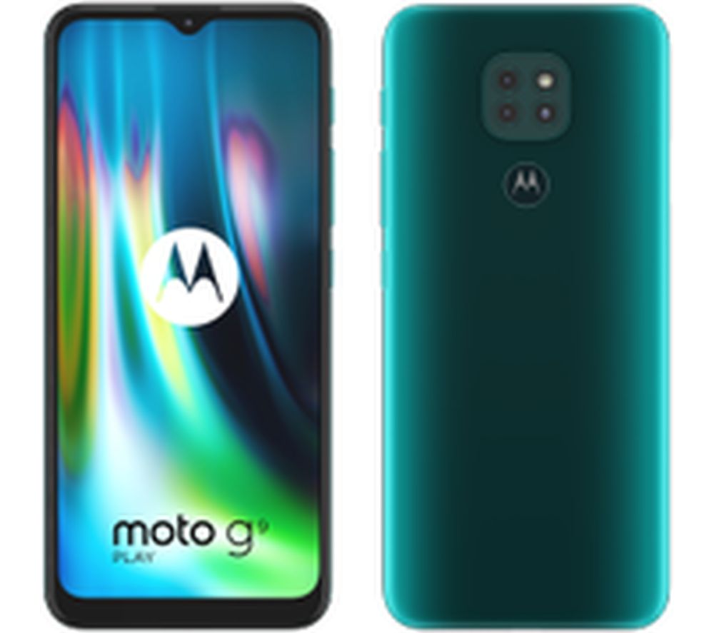 MOTOROLA Moto G9 Play - 64 GB, Forest Green, Green