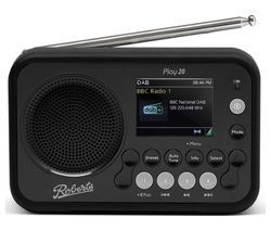 PLAY20BK Portable DAB+/FM Bluetooth Radio - Black